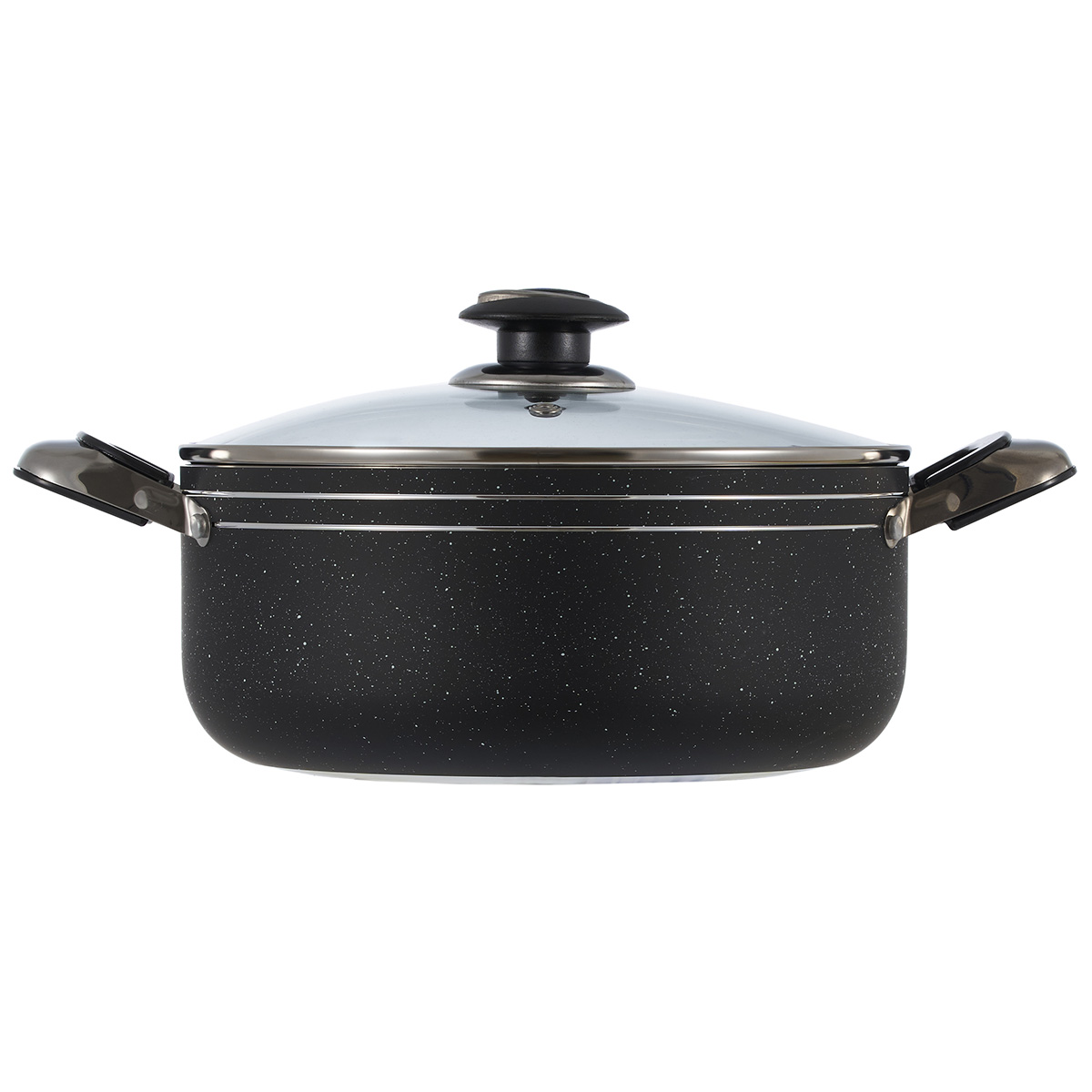 Кастрюля антипригарная с крышкой Maestri Mezzo 80033 4,1 л