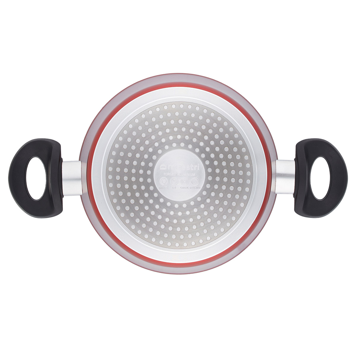 Кастрюля антипригарная с крышкой Maestri Primo 80011 2,1 л