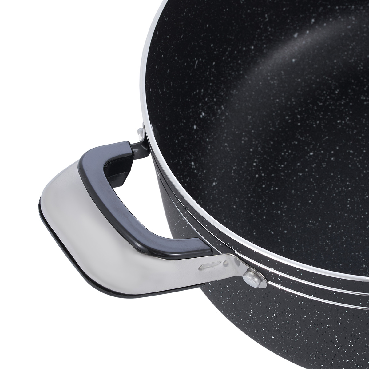 Кастрюля антипригарная с крышкой Maestri Mezzo 80033 4,1 л