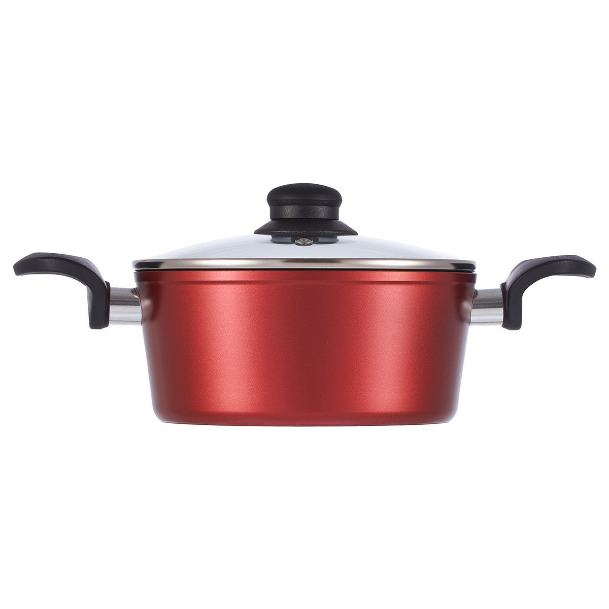 Кастрюля антипригарная с крышкой Maestri Primo 80011 2,1 л