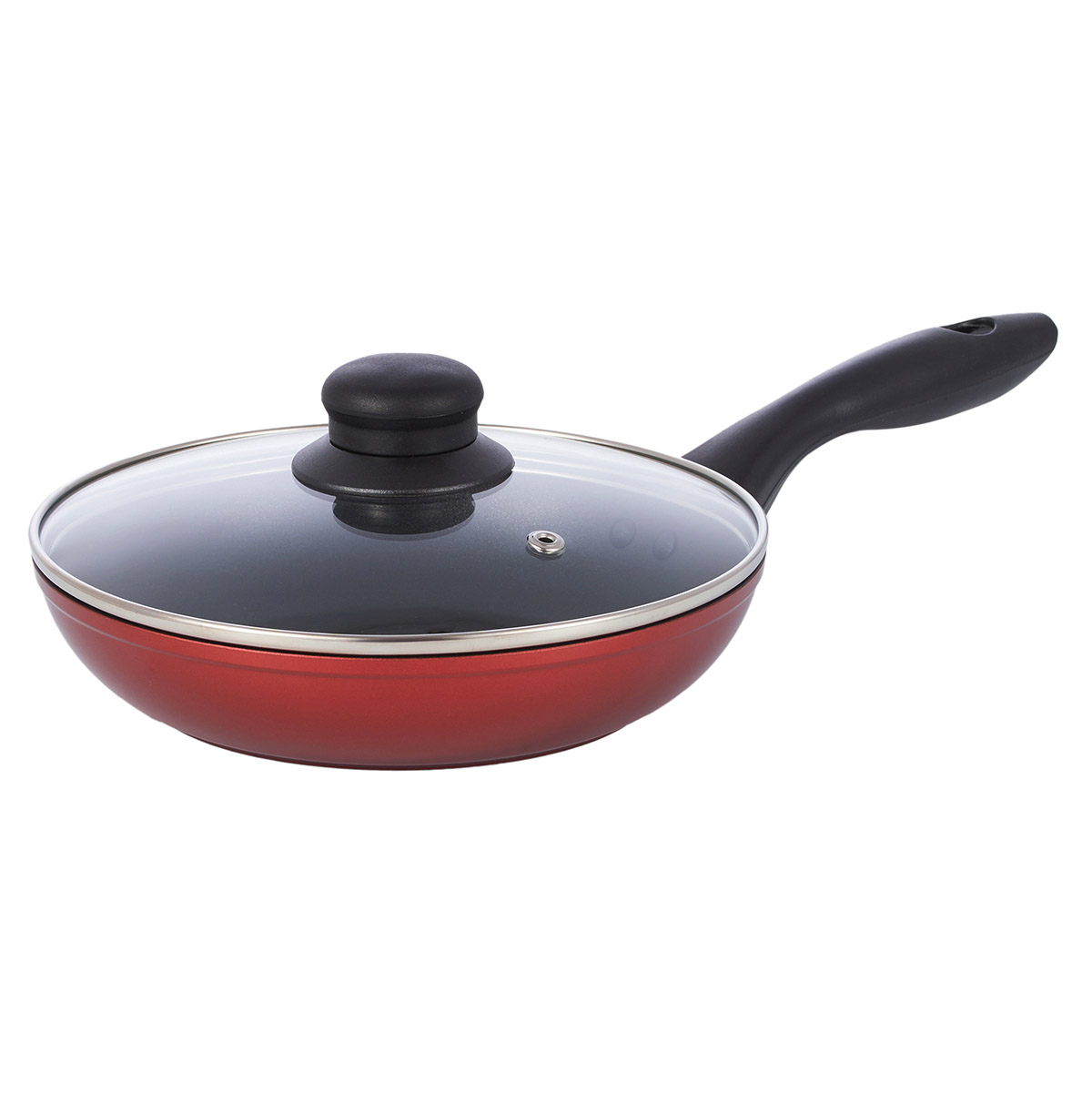 Сковорода антипригарная с крышкой Maestri Irise 80014 20 см