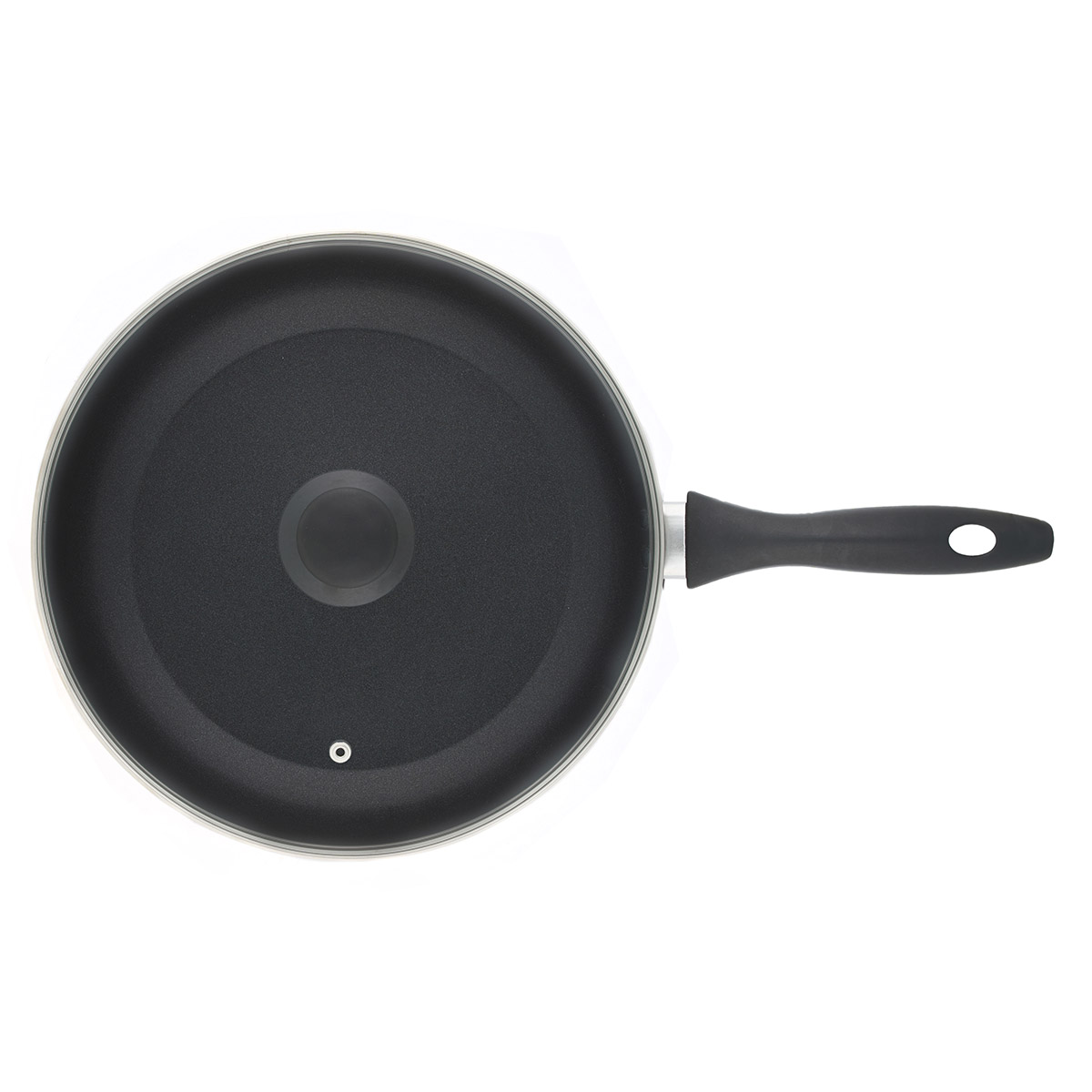 Сковорода антипригарная с крышкой Maestri Irise 80016 28 см