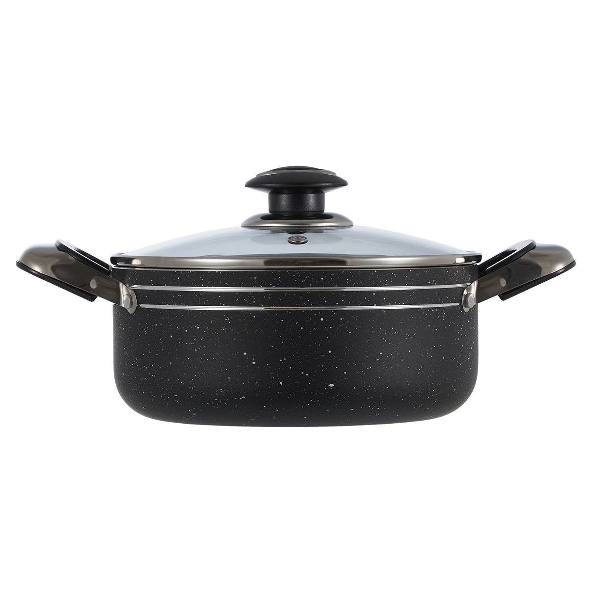 Кастрюля антипригарная с крышкой Maestri Mezzo 80032 2,3 л