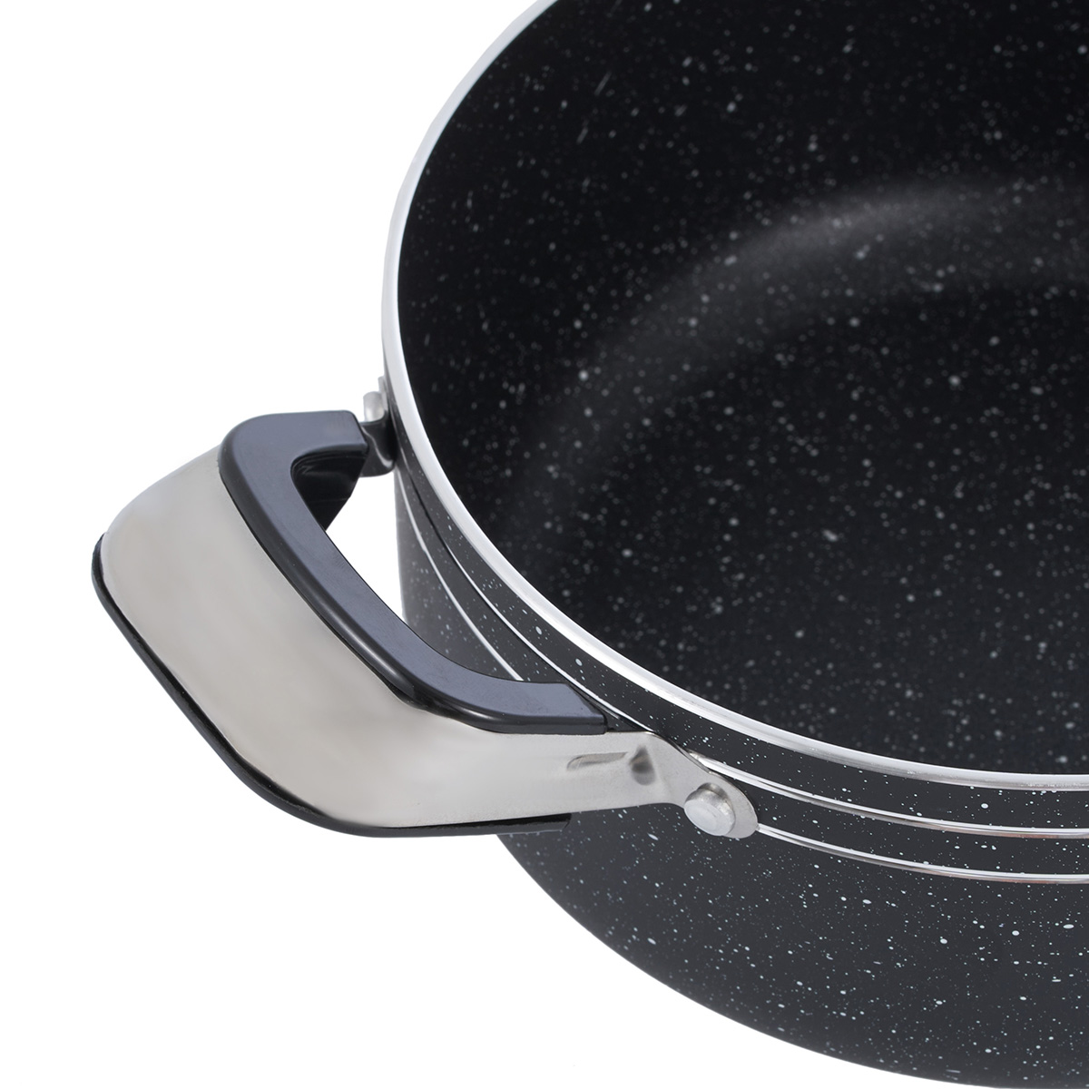 Кастрюля антипригарная с крышкой Maestri Mezzo 80032 2,3 л